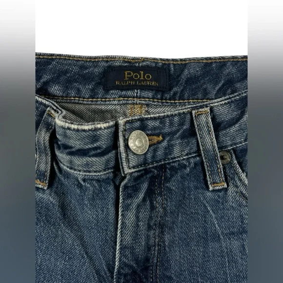 Polo Ralph Lauren Astor Slim Boyfriend Patchwork Distressed Denim Jeans 14 - Picture 6 of 16